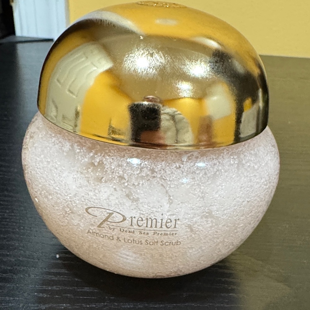 Premier Gold and Cream Almond & Lotus Scrub